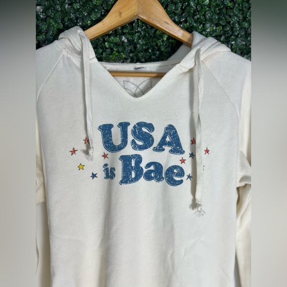 Mallory Ervin and Living Fully Co USA is Bae Hooded Sweatshirt Size XL - Picture 2 of 10